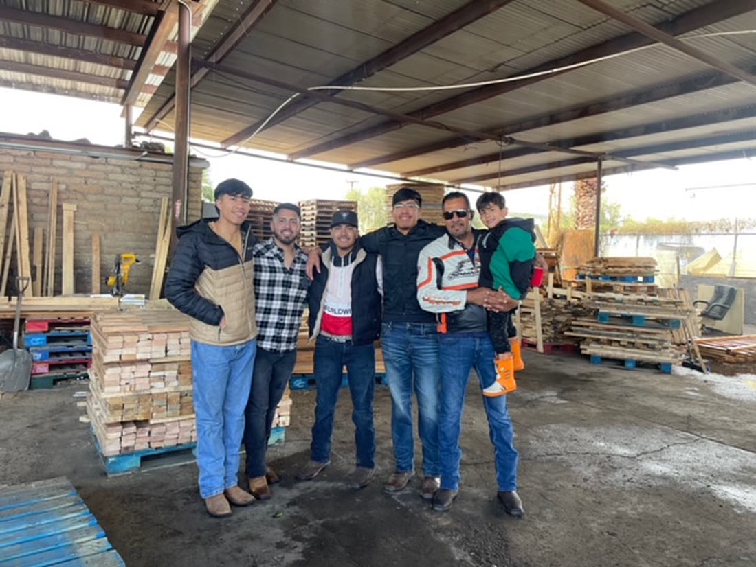 The AMC Wood Products family and yard